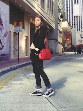 i_am_ah_mic  🇭🇰さん（レディース・168cm）の冬コーディネート