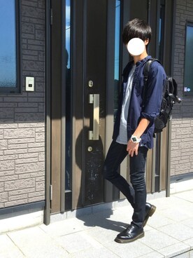 「COME CA ISM」｜りょうすけさん（メンズ・178cm）の秋コーディネート
