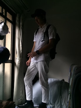 「Nepenthes×Tricker's（ネペンテス×トリッカーズ）のアイテム」を使った、ゆうすけさん（メンズ・177cm）の秋コーディネート