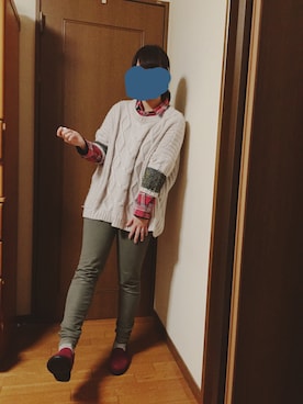 「アイテム（スマホグッズ）」を使った、umi さん（レディース・156cm）の冬コーディネート