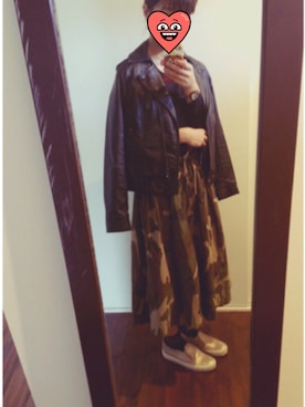 きむら なつさん（レディース・163cm）の秋コーディネート