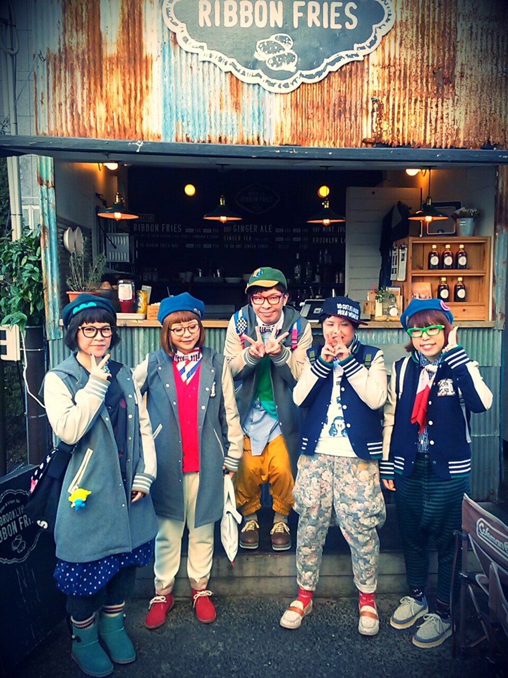 「スタジャン、ベレー帽、FRAPBOIS」｜「FRAPBOIS halfのクラップベレー（ハンチング/ベレー帽）」を使った、そのちゃんまんさん（レディース・154cm）の冬コーディネートの1枚目の写真