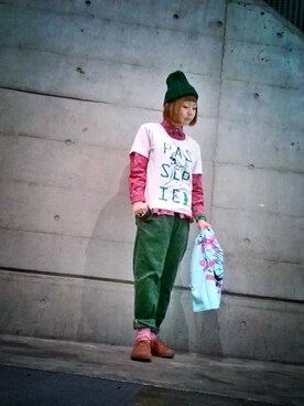 そのちゃんまんさん（レディース・154cm）の冬コーディネート