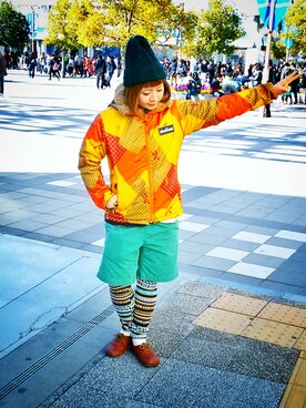 そのちゃんまんさん（レディース・154cm）の冬コーディネート