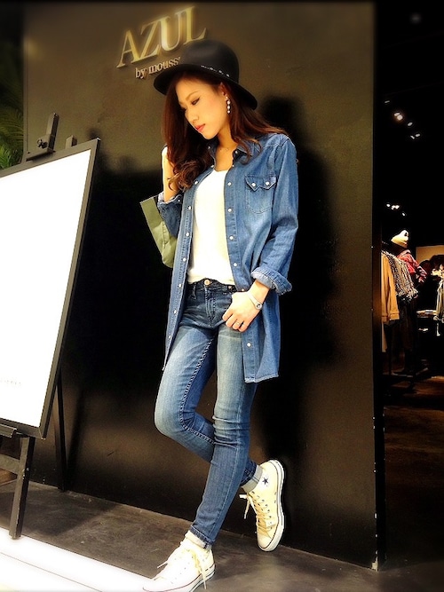 Aya Moriyasu Azulbymoussyイオンモール倉敷店 Azul By Moussyのワンピースを使ったコーディネート Wear