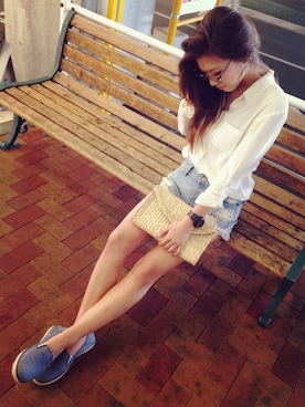 aya moriyasuさん（レディース・165cm）の春コーディネート