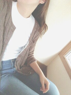 「CLOUDNINE（クラウドナイン）のアイテム（ジャケット/アウター）」を使った、lieeさん（レディース・167cm）の夏コーディネート