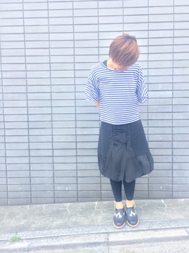 「アイテム（スカート）」を使った、sonpさん（レディース・159cm）の春コーディネート