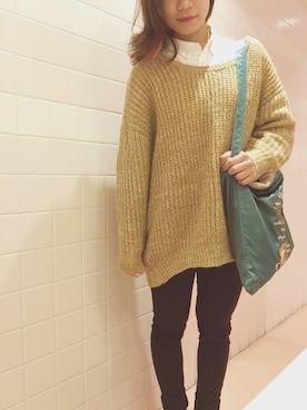 mmさん（レディース・153cm）の秋コーディネート