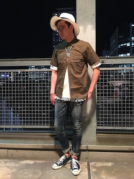 horie hirokiさん（メンズ・178cm）の夏コーディネート