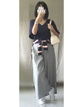 「Void Watches（ ヴォイド・ウォッチ）のアイテム」を使った、ゆこさん（レディース・166cm）の秋コーディネート