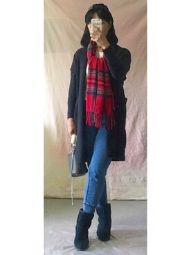 ゆこさん（レディース・166cm）の秋コーディネート