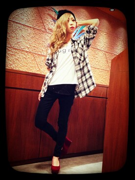 夏姫さん（レディース・160cm）の春コーディネート