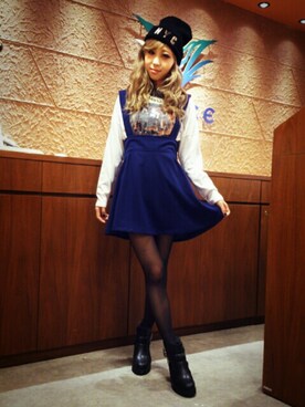 夏姫さん（レディース・160cm）の春コーディネート