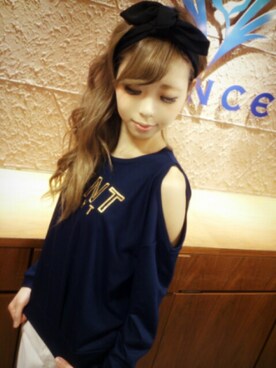 夏姫さん（レディース・160cm）の春コーディネート