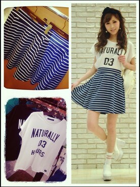 夏姫さん（レディース・160cm）の春コーディネート