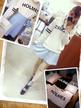 夏姫さん（レディース・160cm）の春コーディネート