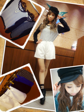 夏姫さん（レディース・160cm）の春コーディネート