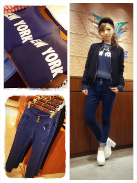 夏姫さん(レディース・160cm)の春コーディネート