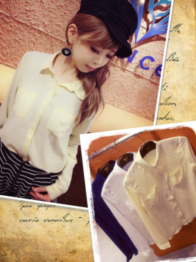 夏姫さん（レディース・160cm）の春コーディネート