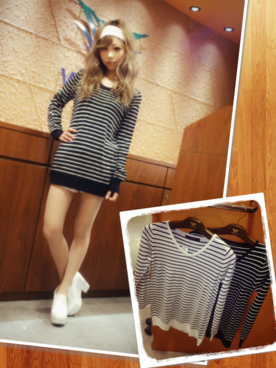 夏姫さん（レディース・160cm）の春コーディネート