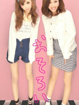 夏姫さん（レディース・160cm）の春コーディネート