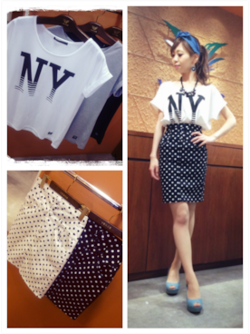 夏姫さん（レディース・160cm）の春コーディネート