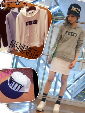 夏姫さん（レディース・160cm）の春コーディネート