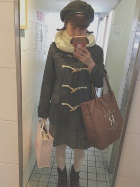 「RUBY AND YOU」｜Yさん（レディース・162cm）の秋コーディネート