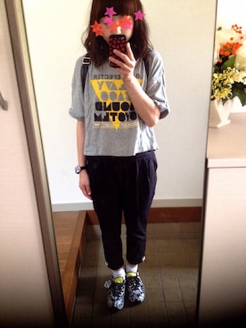 935さん（レディース・154cm）の夏コーディネート