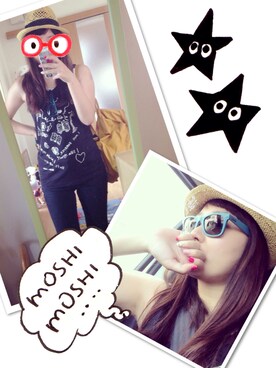 「カンケンBAG」｜ricoさん（レディース・162cm）の夏コーディネート