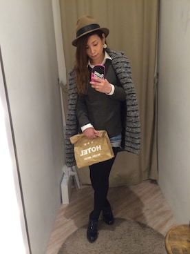 「ISABEL MARANT（イザベルマラン）のアイテム（テーラードジャケット）」を使った、shokoさん（レディース・153cm）の冬コーディネート
