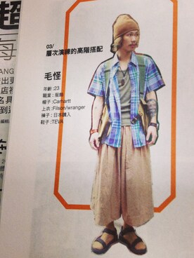 毛怪さんのコーディネート