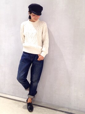 mikikoさん（レディース・162cm）の冬コーディネート