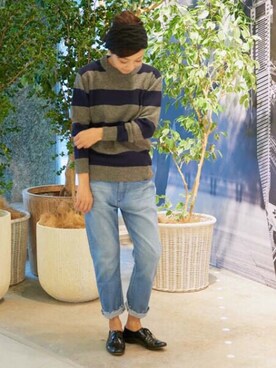 mikikoさん（レディース・162cm）の冬コーディネート