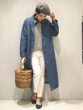 「LE JUN（ルジュン）のアイテム（バッグ）」を使った、mikikoさん（レディース・162cm）の冬コーディネート