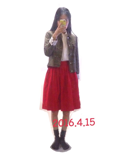りぃ 篠原涼子さんlove しまむらのスカートを使ったコーディネート Wear