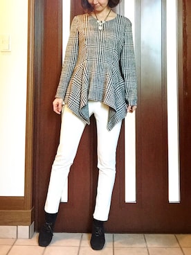 「DUAL VIEW（デュアルヴュー）のアイテム」を使った、よんよんさん（レディース・165cm）の秋コーディネート