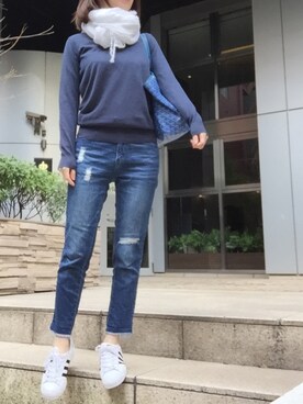 よんよんさん（レディース・165cm）の春コーディネート