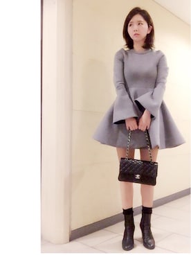「11am」｜「アイテム（ワンピース/ドレス）」を使った、よんよんさん（レディース・165cm）の秋コーディネート