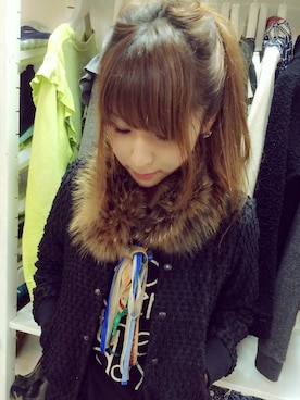 「FITH（フィス）のアイテム（ブルゾン）」を使った、くろさやさん（レディース・158cm）の秋コーディネート