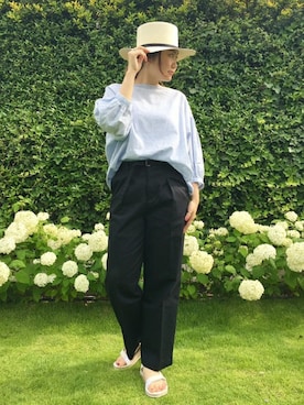 Homiさん（レディース・160cm）の夏コーディネート