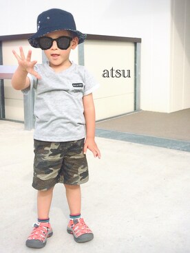 atsuさん(キッズ・90cm)の夏コーディネート