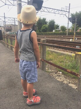 atsuさん(キッズ・90cm)の夏コーディネート