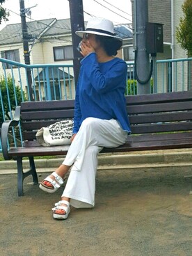 Kaoさん（レディース・156cm）の春コーディネート