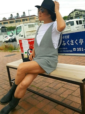 Kaoさん（レディース・156cm）の春コーディネート