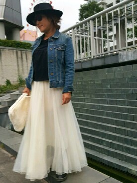 Kaoさん（レディース・156cm）の秋コーディネート