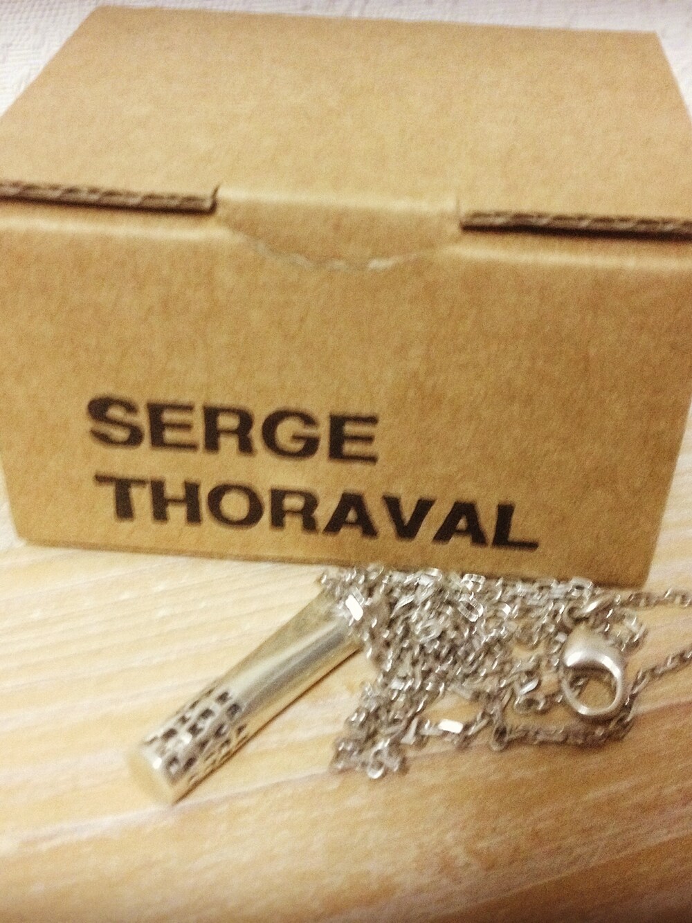 「ネックレス」｜「SERGE THORAVALのアイテム（ネックレス、シルバー系）」を使った、Tsutsuiさん（メンズ・183cm）の秋コーディネートの1枚目の写真
