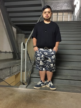 「j crew」｜Isao Takahashiさん（メンズ・155cm）の夏コーディネート