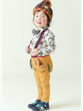 Misaoさん（キッズ・100cm）の秋コーディネート